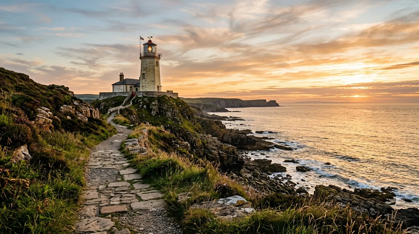 Lighthouse representing guidance and recovery